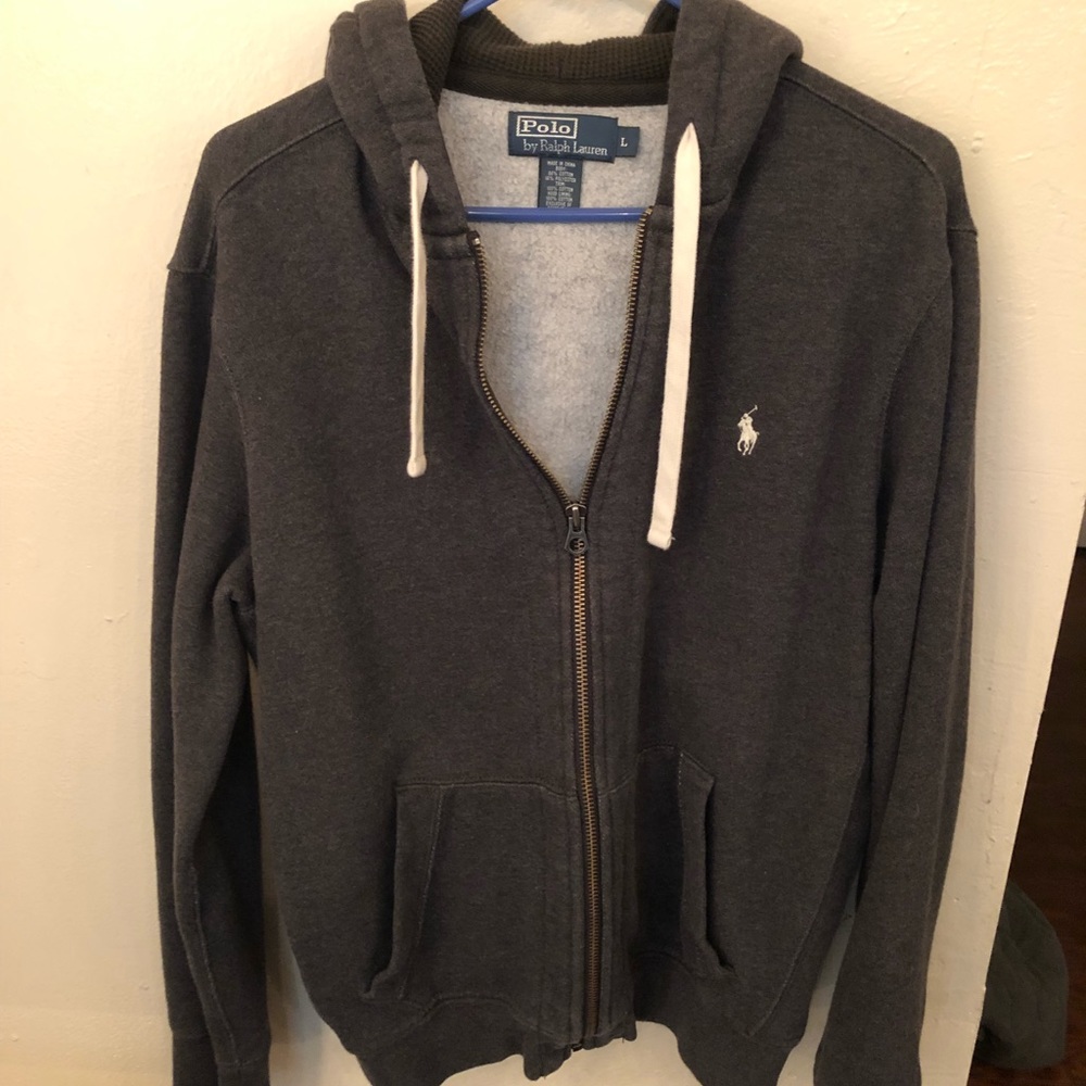 Polo Zip-Up Hoodie